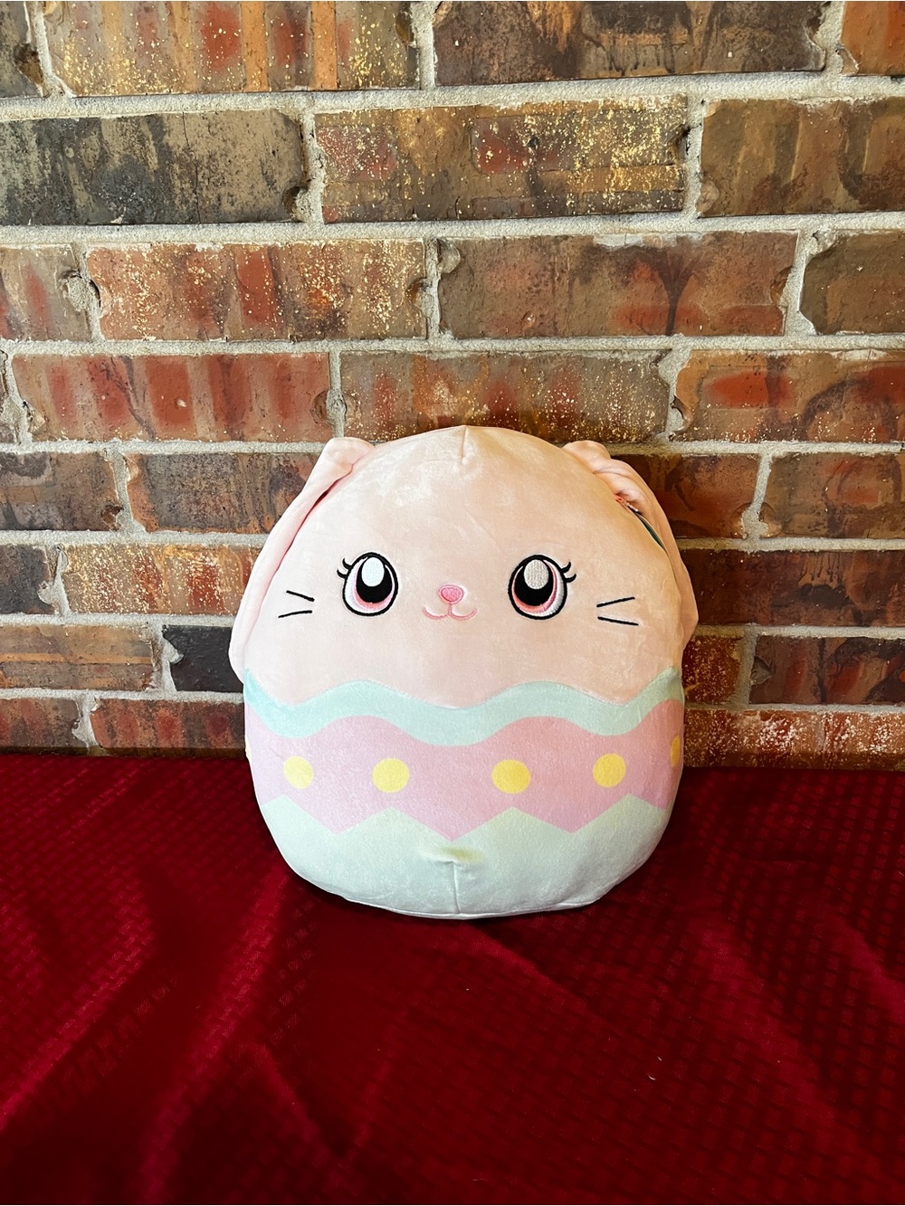 Squishmallow Bop Easter Egg Bunny Plush Stuffed Animal NWT Rabbit